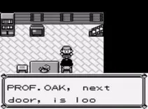 Screenshot of Pokemon Blue Version