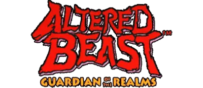 Logo of Altered Beast - Guardian of the Realms (U)