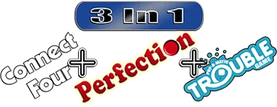 Logo of Connect Four, Perfection, Trouble (U)