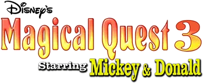 Logo of Disney's Magical Quest 3 Starring Mickey & Donald (U)