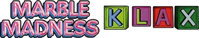 Logo of Marble Madness & Klax (U)