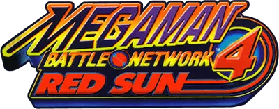 Logo of Megaman Battle Network 4 - Red Sun (U)