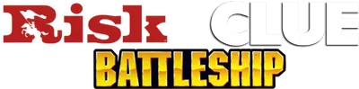 Logo of Risk, Battleship, Clue (U)