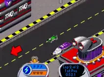 Screenshot of 2-in-1 - Hot Wheels - Velocity X & Hot Wheels - World Race (U)