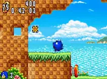 Screenshot of 2-in-1 - Sonic Gamepack - Sonic Pinball Party & Sonic Advance (U)