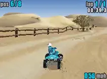 Screenshot of ATV Quad Power Racing (U)