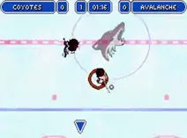 Screenshot of Backyard Hockey (U)