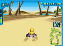 Screenshot of Digimon Racing (U) (M5)