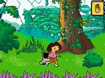 Screenshot of Dora the Explorer - Super Spies (U)