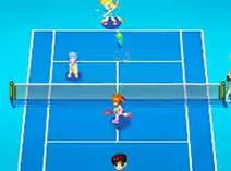Screenshot of Mario Tennis Advance - Power Tour (U)