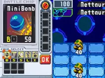 Screenshot of Megaman Battle Network 6 - Cybeast Gregar (U)