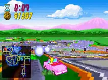 Screenshot of Simpsons, The - Road Rage (U)