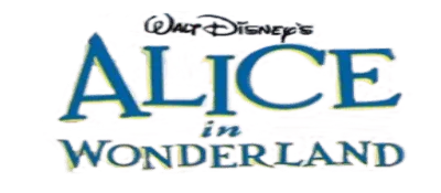 Logo of Disney's Alice in Wonderland