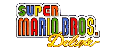 Logo of Super Mario Bros Deluxe