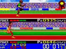 Screenshot of Carl Lewis Athletics 2000