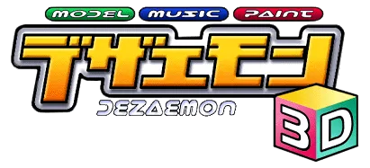 Logo of Dezaemon 3D (Japan)
