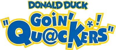 Logo of Donald Duck - Goin' Quackers (USA) (En,Fr,De,Es,It)