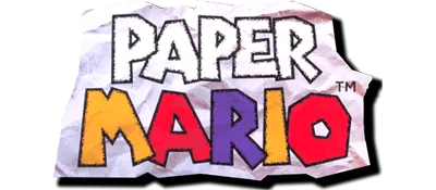 Logo of Paper Mario (USA)