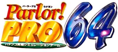 Logo of Parlor! Pro 64 - Pachinko Jikki Simulation Game (Japan)
