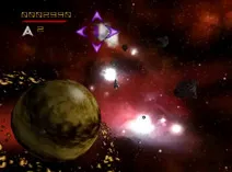 Screenshot of Asteroids Hyper 64 (USA)