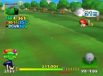 Screenshot of Mario Golf (USA)