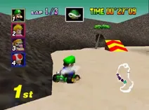 Screenshot of Mario Kart 64 (USA)