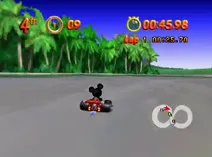 Screenshot of Mickey's Speedway USA (USA)