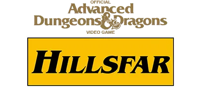 Logo of Advanced Dungeons & Dragons - Hillsfar (U)