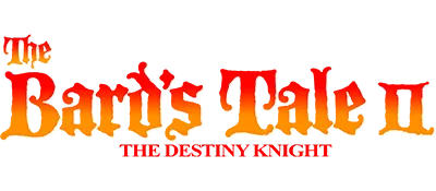 Logo of Bard's Tale II, The - The Destiny Knight (J)