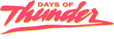 Logo of Days of Thunder (E)