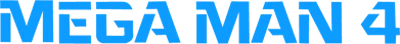 Logo of Megaman IV (E)