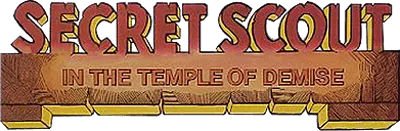 Logo of Secret Scout in the Temple of Demise (Color Dreams)