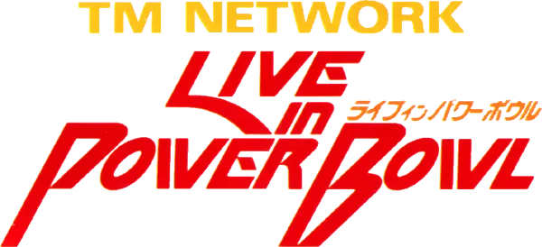 Logo of TM Network - Live in Power Bowl (J)