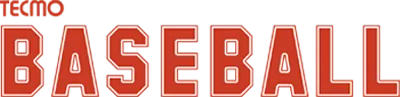 Logo of Tecmo Baseball (U)