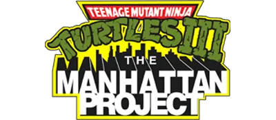 Logo of Teenage Mutant Ninja Turtles III - The Manhattan Project (U)