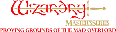 Logo of Wizardry - Proving Grounds of the Mad Overlord (U)