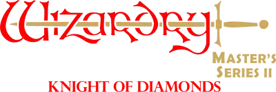 Logo of Wizardry - The Knight of Diamonds (U)