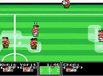 Screenshot of 1993 Kunio-Kun no Nekketsu Soccer League (J)