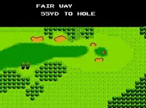 Screenshot of Bandai Golf - Challenge Pebble Beach (U)
