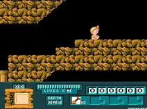 Screenshot of Digger T. Rock - The Legend of the Lost City (E)