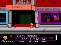Screenshot of Simpsons, The - Bart Vs. the Space Mutants (E)