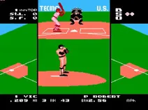 Screenshot of Tecmo Baseball (U)
