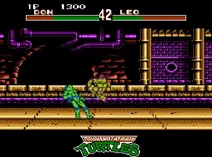 Screenshot of Teenage Mutant Hero Turtles - Tournament Fighters (E)