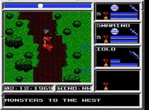Screenshot of Ultima - Warriors of Destiny (U)