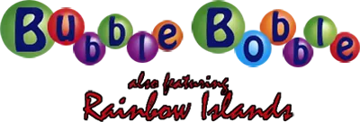Logo of Bubble Bobble Also Featuring Rainbow Islands