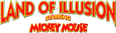 Logo of Land of Illusion Starring Mickey Mouse (USA, Europe, Brazil)