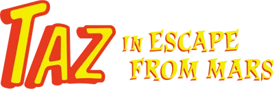 Logo of Taz in Escape from Mars (USA, Europe)