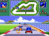 Screenshot of Sonic Drift Racing ~ Sonic Drift 2 (World)