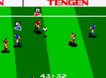 Screenshot of Tengen World Cup Soccer (USA, Europe)