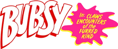 Logo of Bubsy in Claws Encounters of the Furred Kind (USA, Europe)